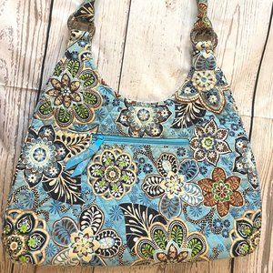Vera Bradley Floral Quilted Cotton Tote NWOT